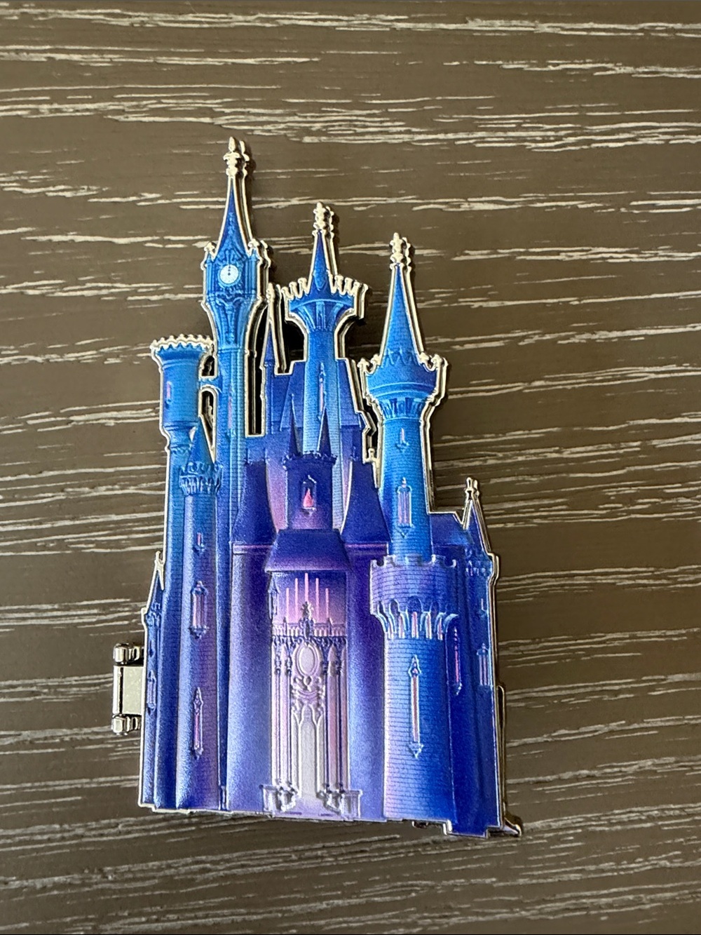 Blue-Purple Disney Castle Enamel Pin